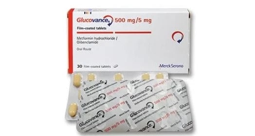 Glucovance 5005mg Tablet