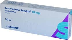 Sandoz ROsuvastatin 10mg Tablet